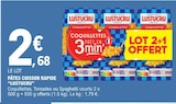 Pâtes cuisson rapide - Lustucru dans le catalogue E.Leclerc