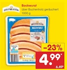 Netto Marken-Discount Rittersdorf - Bockwurst Angebot im Prospekt Bockwurst bei Netto Marken-Discount im Rittersdorf Prospekt für 4,99 €