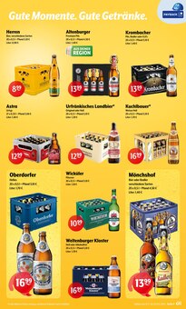 Bier im Huster Prospekt "Aktuelle Angebote" mit 8 Seiten (Plauen)