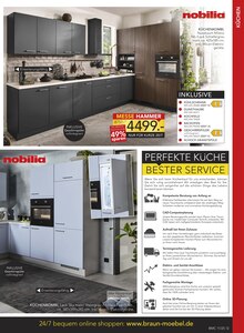 Küche im BRAUN Möbel-Center Prospekt "HAUSMESSE" mit 20 Seiten (Freiburg (Breisgau))