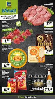 Krombacher im EDEKA Prospekt "Aktuelle Angebote" mit 16 Seiten (Lünen)