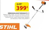 Débroussailleuse Thermique FS 111 - STIHL en promo chez Rural Master Le Mans à 399,00 €