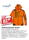 Softshelljacke Birke von Scheibler im aktuellen bauSpezi Prospekt