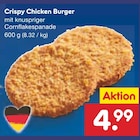Crispy Chicken Burger im Angebot bei Netto Marken-Discount in Bad Kreuznach Crispy Chicken Burger Angebote bei Netto Marken-Discount Bad Kreuznach für 4,99 €
