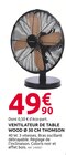 Ventilateur de table wood - Thomson en promo chez Mr.Bricolage Ventilateur de table wood - Thomson dans le catalogue Mr.Bricolage