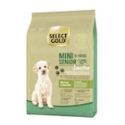 SELECT GOLD Sensitive Croquettes Chien Senior Mini Canard aux pommes de terre 1 kg - SELECT GOLD en promo chez Maxi Zoo SELECT GOLD Sensitive Croquettes Chien Senior Mini Canard aux pommes de terre 1 kg - SELECT GOLD dans le catalogue Maxi Zoo