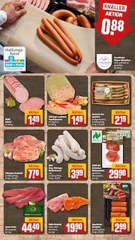 Bio Fleisch Angebot im aktuellen REWE Prospekt auf Seite 8