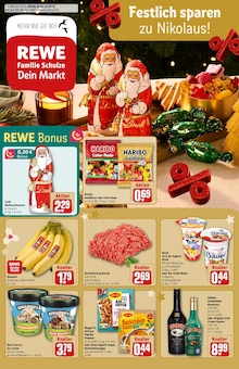 REWE Wilhelmshaven Prospekt der aktuellen Woche, gültig von 01.12.2025 bis 06.12.2025 Aktueller REWE Wilhelmshaven Prospekt "Dein Markt" mit 32 Seiten