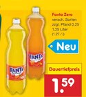 Zero Angebote von Fanta bei Netto Marken-Discount Bayreuth für 1,59 €