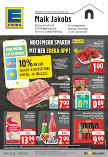 Aktueller EDEKA Prospekt für Obererbach (Westerwald) und Ungebung, Seiten zum blättern EDEKA Prospekt Aktuelle Angebote mit Seiten in Obererbach (Westerwald) und Umgebung