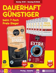 Kaffeebohnen im aktuellen Netto Marken-Discount Prospekt (Cottbus) Kaffeebohnen im Netto Marken-Discount Prospekt "Aktuelle Angebote" mit 71 Seiten (Cottbus)