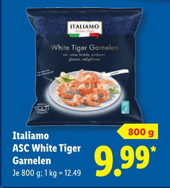 ASC White Tiger Garnelen