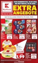 Kaufland Prospekt für Nuthetal: "EXTRA-ANGEBOTE", 8 Seiten, 24.09.2026 - 30.09.2026