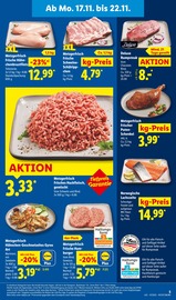 Aktueller Lidl Prospekt mit Hackfleisch, "LIDL LOHNT SICH", Seite 13