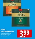 Aktuelles Jacobs Alu-Kaffeekapseln Angebot bei famila Nordost in Lübeck ab 3,99 €