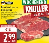 Roastbeef im Angebot bei EDEKA in Paderborn Roastbeef Angebote von Jungbullen-Fleisch bei EDEKA Paderborn für 2,99 €