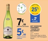 Aop bourgogne chardonnay - Couvent des Visitandines à 5,99 € dans le catalogue E.Leclerc