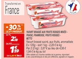 Yaourt brassé aux fruits rouges mixés - Fraise, Framboise, Fruits Rouges - Netto à 1,59 € dans le catalogue Netto