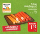 Aktuelle Wurst Angebote bei Marktkauf in Leipzig Aktuelles Mettwurst 'Braunschweiger Art' Angebot bei Marktkauf in Leipzig ab 1,19 €