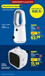 Prix et réduction Radiateur Électrique dans le prospectus Lidl en cours Offre Radiateur Électrique dans le catalogue Lidl du moment à la page 59
