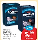 DryNites Pyjama Pants von Huggies für 5,99 € bei budni im Angebot DryNites Pyjama Pants von Huggies im aktuellen budni Prospekt
