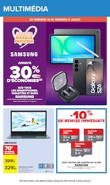 Promos Ordinateur Portable dans le catalogue "Carrefour" de Carrefour Ordinateur Portable en promo dans le catalogue Carrefour à la page 80