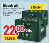 Alt im Angebot bei Trinkgut in Castrop-Rauxel Alt Angebote von Diebels bei Trinkgut Castrop-Rauxel für 22,00 €