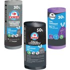 SUR TOUS LES SACS POUBELLE À LIEN COULISSANT - CARREFOUR en promo chez Carrefour La Rochelle