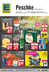 Aktueller EDEKA Supermarkt Prospekt in Drensteinfurt und Umgebung, "Aktuelle Angebote" mit 24 Seiten, 06.05.2024 - 11.05.2024