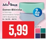 Damen-Bikinislip im Angebot bei Kaufhaus Stolz in Neumünster Damen-Bikinislip Angebote von Julia Brown by STOLZ bei Kaufhaus Stolz Neumünster für 5,99 €