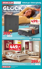 Schlafzimmer im Segmüller Prospekt in Hürth Aktueller Segmüller Prospekt mit Schlafzimmer, "Zum Glück gibt’s Segmüller - Glück hat seinen Lieblingsplatz", Seite 20
