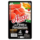 Jambon sec "Les Fines et Fondantes" - AOSTE dans le catalogue Carrefour Market