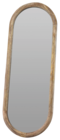 Miroir ovale en promo chez Bazarland La Rochelle à 19,99 €