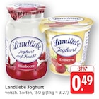 Joghurt auf Frucht Himbeere im Angebot bei E center in Bruchsal Joghurt auf Frucht Himbeere Angebote von Landliebe bei E center Bruchsal für 0,49 €
