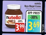 Nuss-Nugat-Creme von Nutella im aktuellen E xpress Prospekt für 3,69 €
