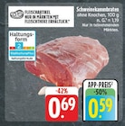 EDEKA - Schweinekammbraten Angebot im Prospekt Schweinekammbraten bei EDEKA im Prospekt "" für 0,59 €