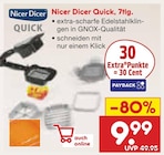 Netto Marken-Discount - Nicer Dicer Quick, 7tlg. Angebot im Prospekt Nicer Dicer Quick, 7tlg. bei Netto Marken-Discount im Prospekt "" für 9,99 €