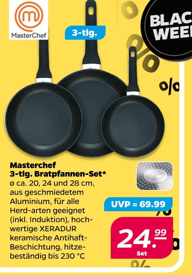 3-tlg. Bratpfannen-Set