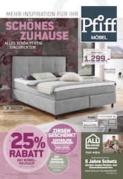 PFIFF Möbel Prospekt mit 20 Seiten (Lützow)