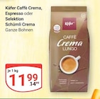 Caffè Crema im Angebot bei GLOBUS in Oberhausen Caffè Crema Angebote von Käfer bei GLOBUS Oberhausen für 11,99 €