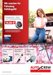 AutoCrew Prospekt für Bad Oldesloe: "Wir machen Ihr Fahrzeug frühlingsfit!", 6 Seiten, 02.04.2026 - 13.05.2026
