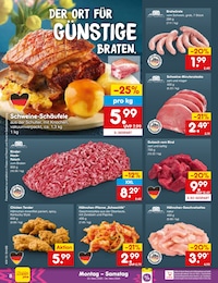 Netto Marken-Discount Bratwurst im Prospekt 