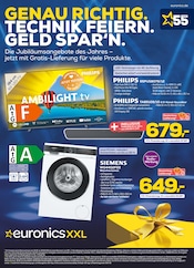 Aktueller EURONICS Prospekt mit Fernseher, "GENAU RICHTIG.", Seite 1