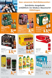 Energydrink im aktuellen Globus-Baumarkt Prospekt (Saarbrücken) Energydrink im Globus-Baumarkt Prospekt "Immer eine Idee besser" mit 18 Seiten (Saarbrücken)