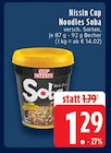 Aktuelle Nudeln Angebote bei EDEKA in Mönchengladbach Aktuelles Cup Noodles Soba Angebot bei EDEKA in Mönchengladbach ab 1,29 €
