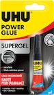 Colle instantanée power glue supergel - UHU dans le catalogue Carrefour