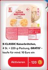 Aktuelles Kaiserbrötchen Angebot bei Kaufland in Salzgitter