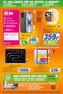 iPhone im expert TeVi Prospekt "Top Angebote" mit 16 Seiten (Nürnberg)