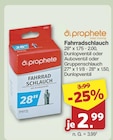 Fahrradschlauch von prophete für 2,99 € bei famila Nordwest im Angebot Fahrradschlauch von prophete im aktuellen famila Nordwest Prospekt