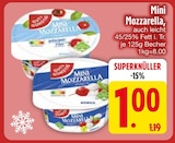 Mini Mozzarella Angebote bei EDEKA Ingolstadt für 1,00 €